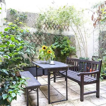 Hostnfly - Magnificent Bright And Atypical Apt With Garden Apartment Paris